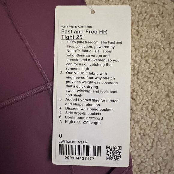 Fast and free lululemon’s - Picture 2 of 4